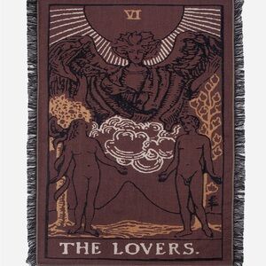 Lovers Woven Blanket